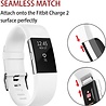 Strap-it® Strap-it Fitbit Charge 2 Silikon Armband (Weiß) Strap-it® Strap-it Fitbit Charge 2 Silikon Armband (Weiß)