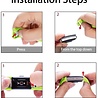Strap-it® Strap-it Fitbit Charge 2 Silikon Armband (Hellgrün) Strap-it® Strap-it Fitbit Charge 2 Silikon Armband (Hellgrün)