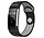 Strap-it Fitbit Charge 2 Sportarmband (Schwarz / Grau)
