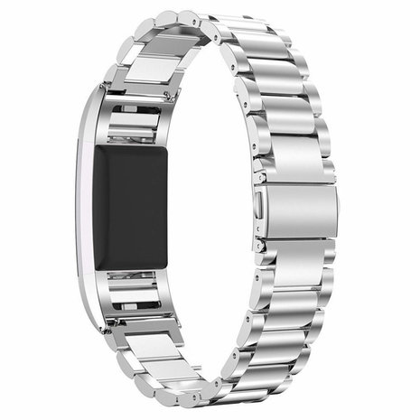Strap-it® Strap-it Fitbit Charge 2 Gliederarmband (Silber) Strap-it® Strap-it Fitbit Charge 2 Gliederarmband (Silber)