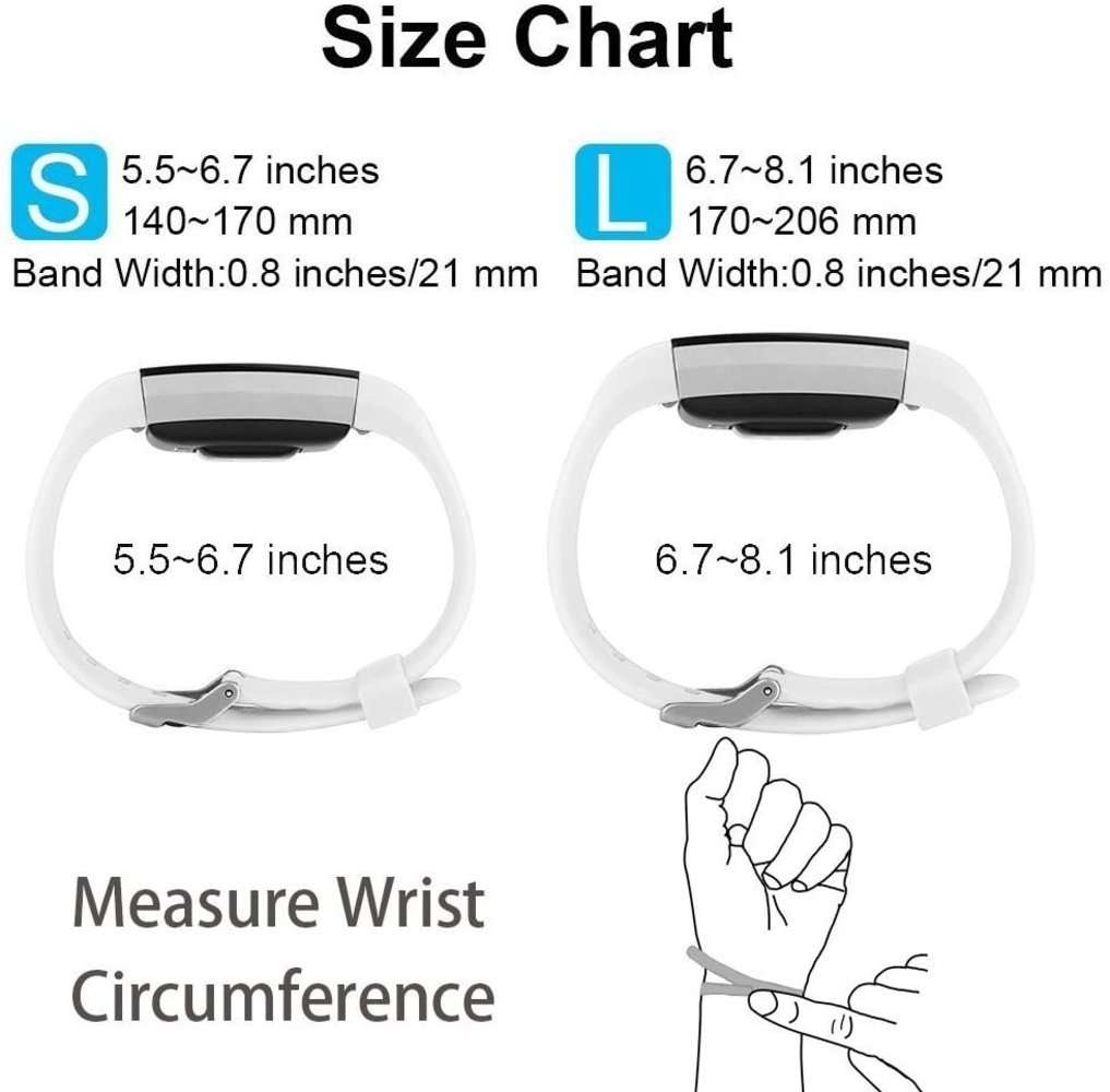 Strap-it® Strap-it Fitbit Charge 2 Diamant Silikon Armband (Aqua) Strap-it® Strap-it Fitbit Charge 2 Diamant Silikon Armband (Aqua)