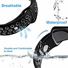 Strap-it® Strap-it Fitbit Versa / Versa 2 Sportarmband (Schwarz / Grau) Strap-it® Strap-it Fitbit Versa / Versa 2 Sportarmband (Schwarz / Grau)