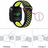 Strap-it® Strap-it Fitbit Versa / Versa 2 Sportarmband (Schwarz / Gelb) Strap-it® Strap-it Fitbit Versa / Versa 2 Sportarmband (Schwarz / Gelb)