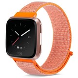 Strap-it® Fitbit Versa / Versa 2 Armband Nylon (Orange) Strap-it® Fitbit Versa / Versa 2 Armband Nylon (Orange)