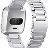 Strap-it® Strap-it Fitbit Versa / Versa 2 Gliederamband (Silber) Strap-it® Strap-it Fitbit Versa / Versa 2 Gliederamband (Silber)