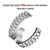 Strap-it® Strap-it Fitbit Versa / Versa 2 Gliederamband (Silber) Strap-it® Strap-it Fitbit Versa / Versa 2 Gliederamband (Silber)