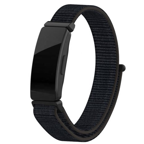 Strap-it® Strap-it Fitbit Inspire (HR) / Inspire 2 Nylon Armband (Schwarz) Strap-it® Strap-it Fitbit Inspire (HR) / Inspire 2 Nylon Armband (Schwarz)