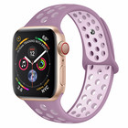 Strap-it® Strap-it Apple Watch Sportarmband (Hellviolett)