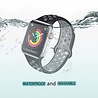 Strap-it® Strap-it Apple Watch Sportarmband (Schwarz/Grau) Strap-it® Strap-it Apple Watch Sportarmband (Schwarz/Grau)