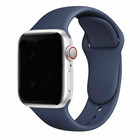 Strap-it® Strap-it Apple Watch Silikon Armband (Blau)