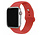 Strap-it Apple Watch Silikon Armband (Rot)