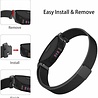 Strap-it® Strap-it Fitbit Inspire (HR) / Inspire 2 Milanese Armband (Schwarz) Strap-it® Strap-it Fitbit Inspire (HR) / Inspire 2 Milanese Armband (Schwarz)