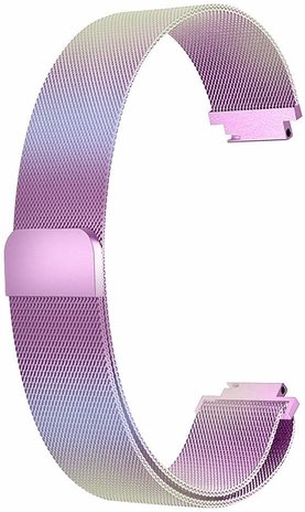 Strap-it® Strap-it Fitbit Inspire (HR) / Inspire 2 Milanese Band (Regenbogen)