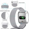 Strap-it® Strap-it Fitbit Versa / Versa 2 Milanese Armband (Silber) Strap-it® Strap-it Fitbit Versa / Versa 2 Milanese Armband (Silber)