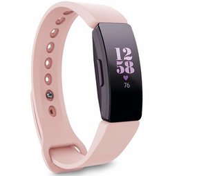 Strap-it® Fitbit Inspire (HR) / Inspire 2 Silikon Armband (Hellrosa) Strap-it® Fitbit Inspire (HR) / Inspire 2 Silikon Armband (Hellrosa)
