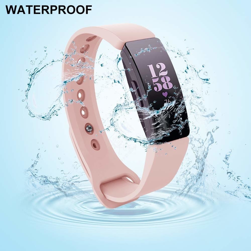 Strap-it® Strap-it Fitbit Inspire (HR) / Inspire 2 Silikon Armband (Hellrosa) Strap-it® Strap-it Fitbit Inspire (HR) / Inspire 2 Silikon Armband (Hellrosa)