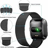 Strap-it® Strap-it Fitbit Versa / Versa 2 Milanese Armband (Schwarz) Strap-it® Strap-it Fitbit Versa / Versa 2 Milanese Armband (Schwarz)