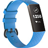 Strap-it® Strap-it Fitbit Charge 3 Armband Silikon (Hellblau) Strap-it® Strap-it Fitbit Charge 3 Armband Silikon (Hellblau)
