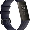 Strap-it® Strap-it Fitbit Charge 3 Armband Silikon (Dunkelblau) Strap-it® Strap-it Fitbit Charge 3 Armband Silikon (Dunkelblau)
