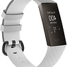 Strap-it® Strap-it Fitbit Charge 3 Armband Silikon (Weiß) Strap-it® Strap-it Fitbit Charge 3 Armband Silikon (Weiß)