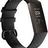 Strap-it® Strap-it Fitbit Charge 3 Armband Silikon (Schwarz) Strap-it® Strap-it Fitbit Charge 3 Armband Silikon (Schwarz)