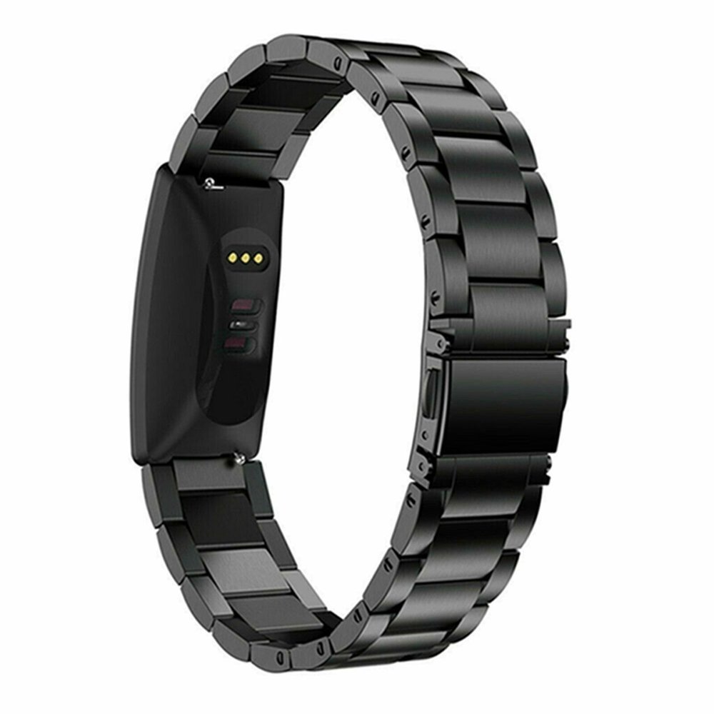 Strap-it® Strap-it Fitbit Inspire (HR) / Inspire 2 Gliederarmband (Schwarz) Strap-it® Strap-it Fitbit Inspire (HR) / Inspire 2 Gliederarmband (Schwarz)