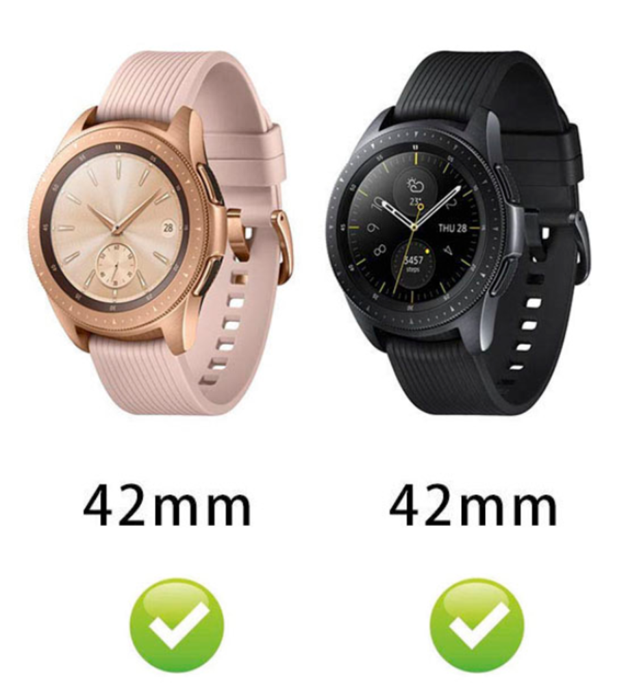 Strap-it® Strap-it Samsung Galaxy Watch 42mm Panzerglas Strap-it® Strap-it Samsung Galaxy Watch 42mm Panzerglas