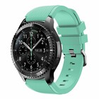 Strap-it® Strap-it Samsung Galaxy Watch 46mm Armband Silikon (Aqua)