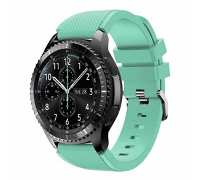 Strap-it® Samsung Galaxy Watch 46mm Armband Silikon (Aqua) Strap-it® Samsung Galaxy Watch 46mm Armband Silikon (Aqua)