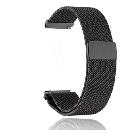 Strap-it® Strap-it Huawei Watch GT / GT 2 Milanese Armband (Schwarz)