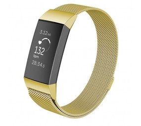 Strap-it® Fitbit Charge 4 Milanese Band (Gold) Strap-it® Fitbit Charge 4 Milanese Band (Gold)