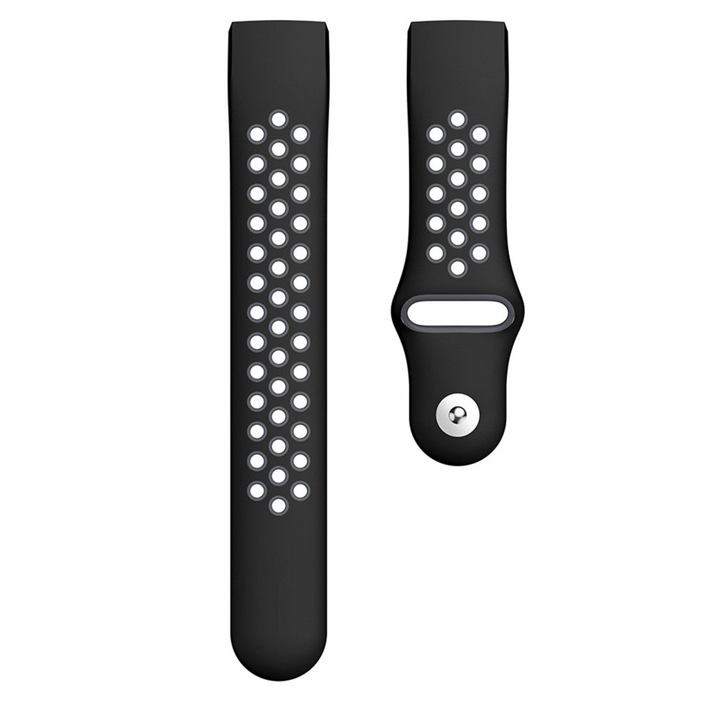 Strap-it® Strap-it Fitbit Charge 4 Sportarmband (Schwarz Grau) Strap-it® Strap-it Fitbit Charge 4 Sportarmband (Schwarz Grau)