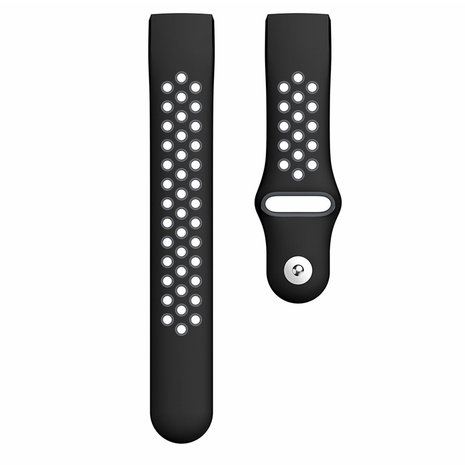 Strap-it® Strap-it Fitbit Charge 4 Sportarmband (Schwarz Grau) Strap-it® Strap-it Fitbit Charge 4 Sportarmband (Schwarz Grau)