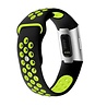 Strap-it® Strap-it Fitbit Charge 4 Sportarmband (Schwarz Gelb) Strap-it® Strap-it Fitbit Charge 4 Sportarmband (Schwarz Gelb)