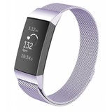 Strap-it® Fitbit Charge 3 Milanese Band (Lila) Strap-it® Fitbit Charge 3 Milanese Band (Lila)