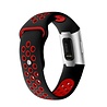 Strap-it® Strap-it Fitbit Charge 3 Sportarmband (Schwarz Rot) Strap-it® Strap-it Fitbit Charge 3 Sportarmband (Schwarz Rot)