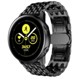 Strap-it® Samsung Galaxy Watch 42mm Drache Gliederarmband (Schwarz) Strap-it® Samsung Galaxy Watch 42mm Drache Gliederarmband (Schwarz)