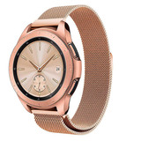 Strap-it® Samsung Galaxy Watch 42mm Milanese Armband (Roségold)