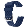 Strap-it® Strap-it Fitbit Charge 3 Silikonband mit Löchern (Dunkelblau) Strap-it® Strap-it Fitbit Charge 3 Silikonband mit Löchern (Dunkelblau)