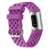 Strap-it® Strap-it Fitbit Charge 3 Silikonband mit Löchern (Dunkelviolett) Strap-it® Strap-it Fitbit Charge 3 Silikonband mit Löchern (Dunkelviolett)