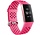 Strap-it Fitbit Charge 3 Silikonband mit Löchern (Pink)