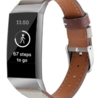 Strap-it® Strap-it Fitbit Charge 4 Armband Leder (Dunkelgrau) Strap-it® Strap-it Fitbit Charge 4 Armband Leder (Dunkelgrau)