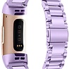 Strap-it® Strap-it Fitbit Charge 4 Gliederarmband (Lila) Strap-it® Strap-it Fitbit Charge 4 Gliederarmband (Lila)