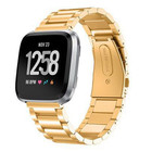 Strap-it® Strap-it Fitbit Versa / Versa 2 Gliederamband (Gold)