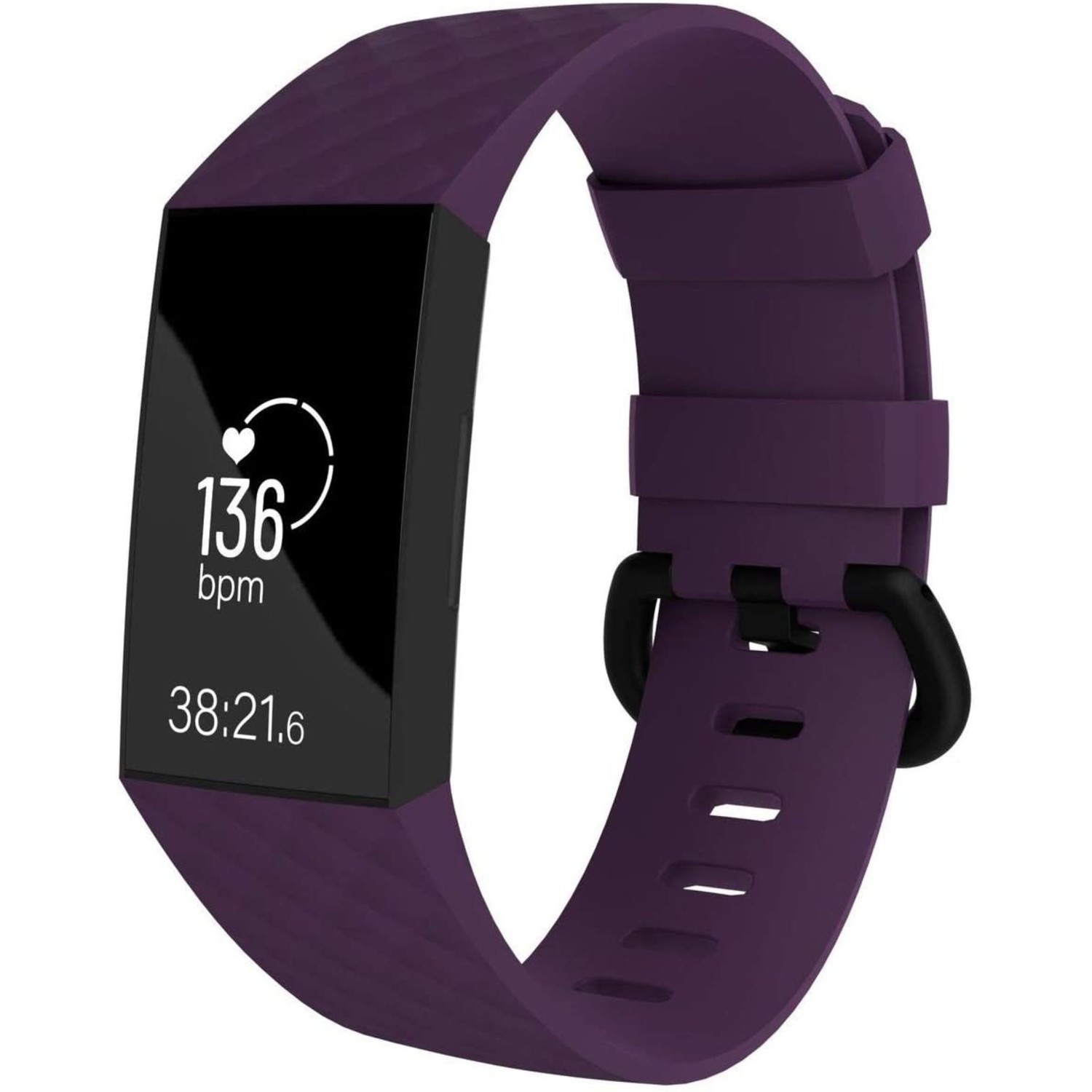 Fitbit Charge 4 Armband Silikon (Lila)