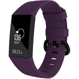 Strap-it® Fitbit Charge 4 Armband Silikon (Lila) Strap-it® Fitbit Charge 4 Armband Silikon (Lila)