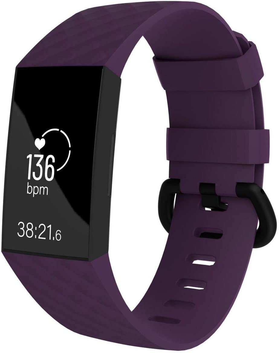 Fitbit Charge 4 Armband Silikon (Lila)