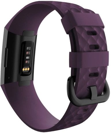 Fitbit Charge 4 Armband Silikon (Lila)