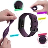 Strap-it® Strap-it Fitbit Charge 3 Armband Silikon (Lila) Strap-it® Strap-it Fitbit Charge 3 Armband Silikon (Lila)