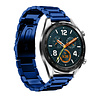 Strap-it® Strap-it Huawei Watch GT 2 Gliederarmband (Blau) Strap-it® Strap-it Huawei Watch GT 2 Gliederarmband (Blau)